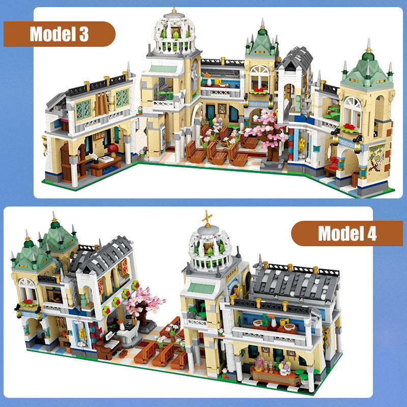 Jouets puzzle assemblés LOZ Blocks Wedding Chapel