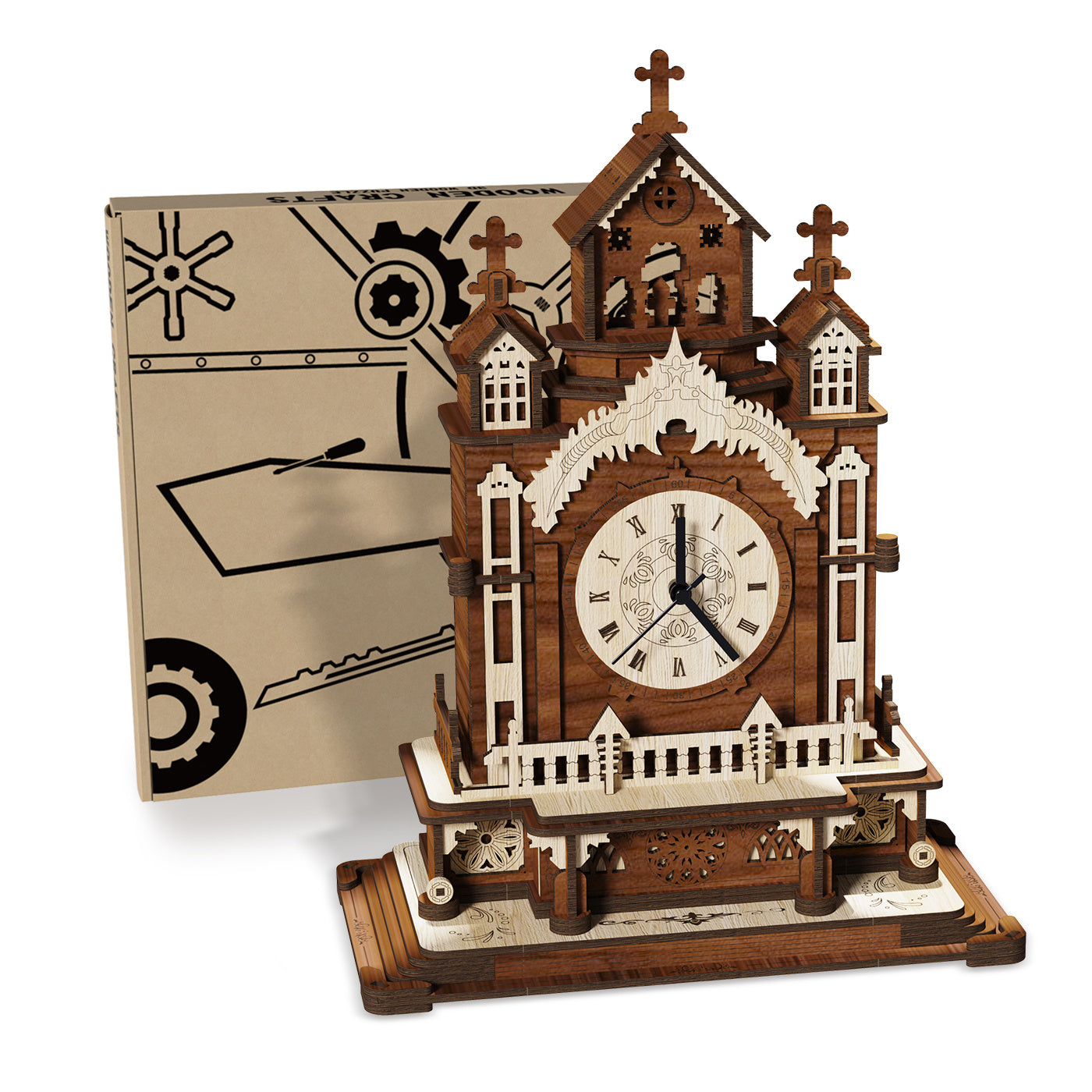 Accueil Mode Simple Time Castle Puzzle Jouets 