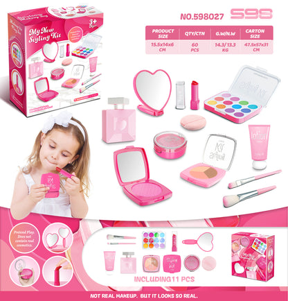 Children's Play House Simulation Makeup Toys Cannot Be Smeared