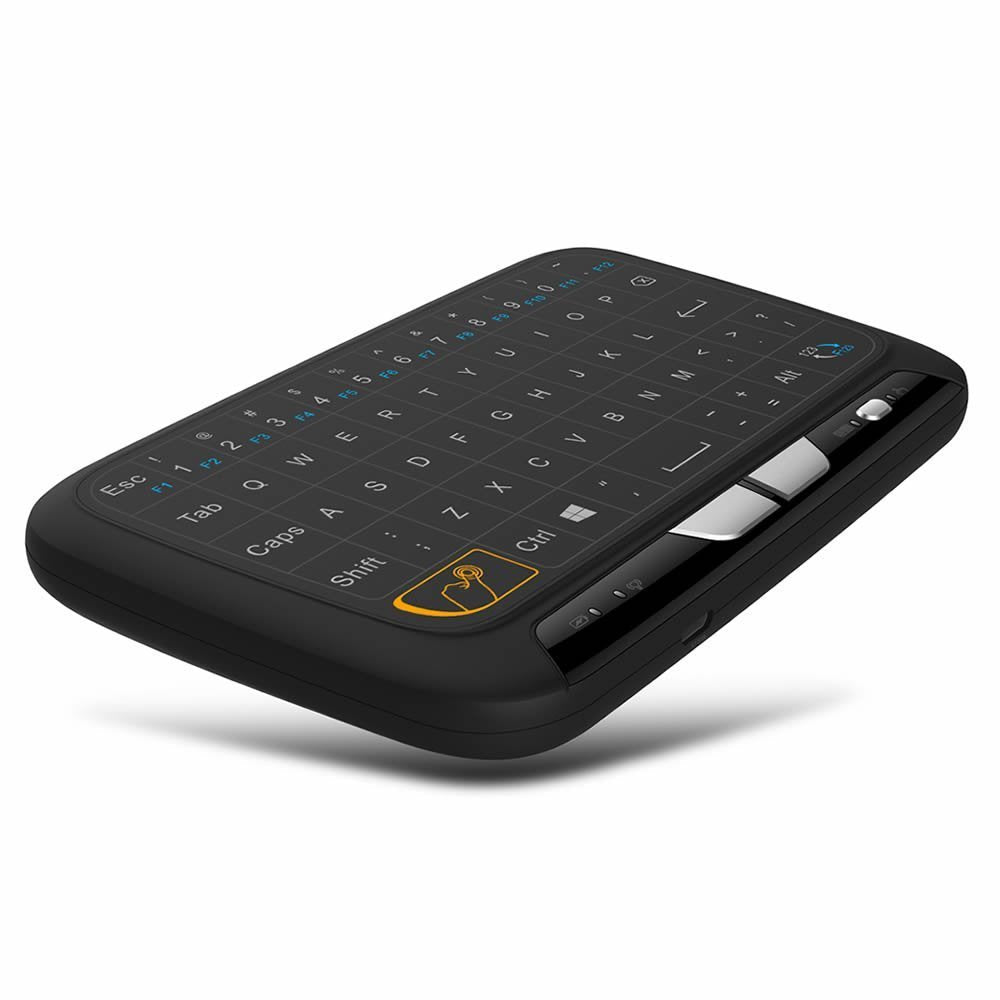 Mini clavier sans fil H18 2,4 GHz AirFly Mouse Télécommande de jeu Pavé tactile pour Android TV Box Notebook Tablet