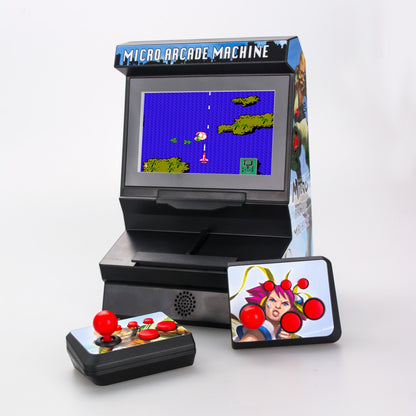 Mini double arcade de jeux double sans fil