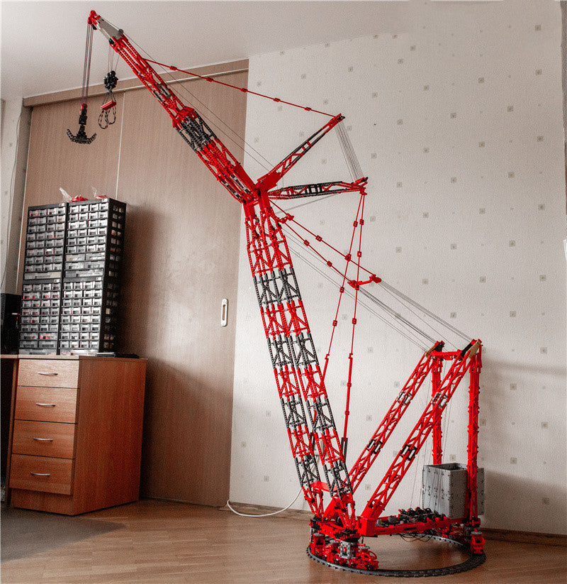 Jouet puzzle grue à rails à anneaux MOC-77733 PTC200