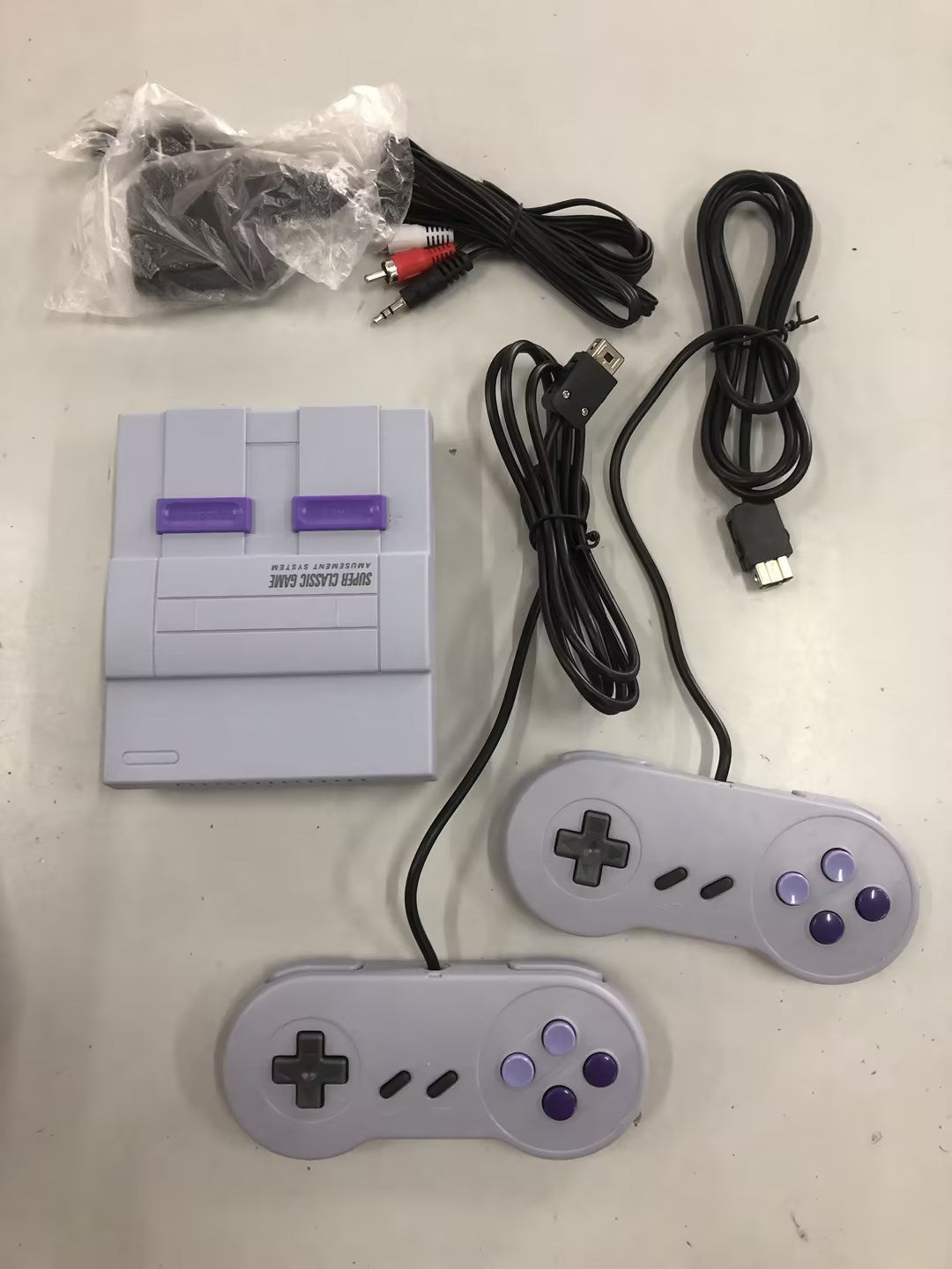 Réplique de la console de jeu SNES 16 bits MINI