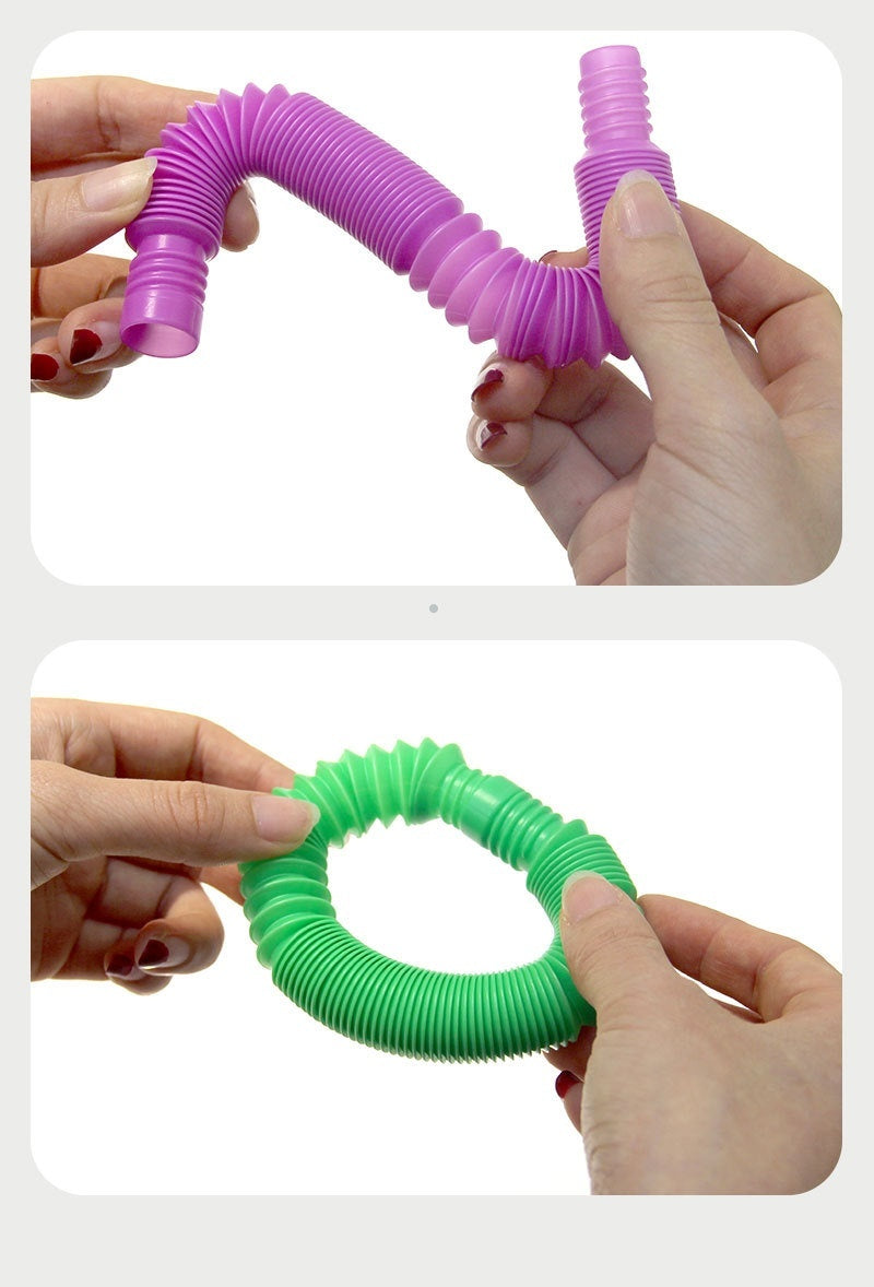 Children's Stretch Decompression Tube PopTube Sensory Toys