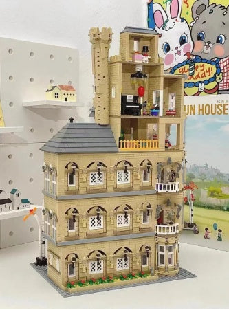 Children's Puzzle Assembled Toy Castle