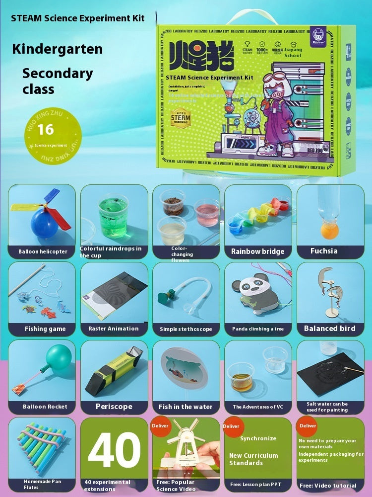 Children's Science Experiment Set Elementary School Physics Toys