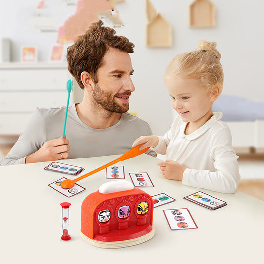 Jouets pour enfants Changement de visage Trouver une image Jeu de réflexion logique Entraînement de l'attention Concentration Puzzle pour enfants Jeux de société Cadeau