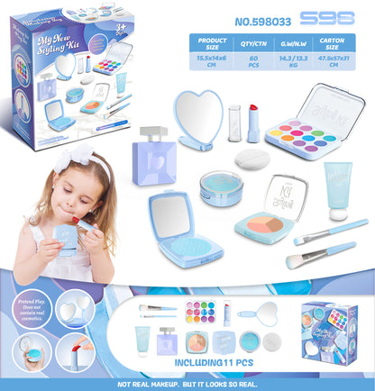 Children's Play House Simulation Makeup Toys Cannot Be Smeared