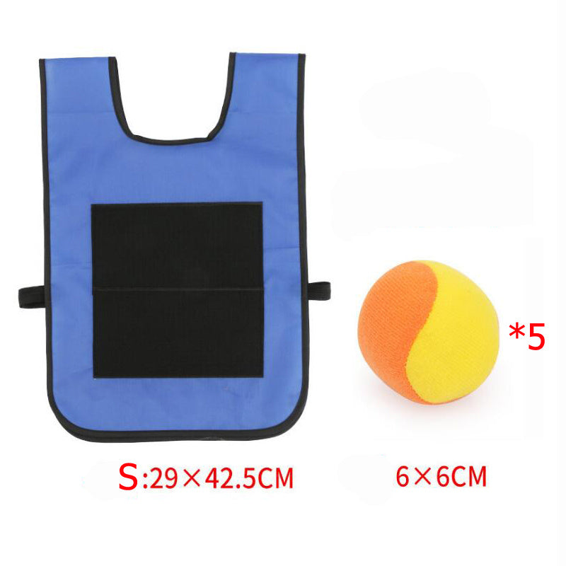 Gilet de balle collante Jeux d'extérieur pour parents et enfants