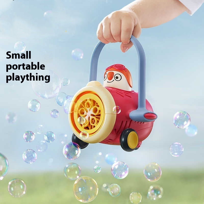 Handheld Porous Bubble Machine Children's Toys