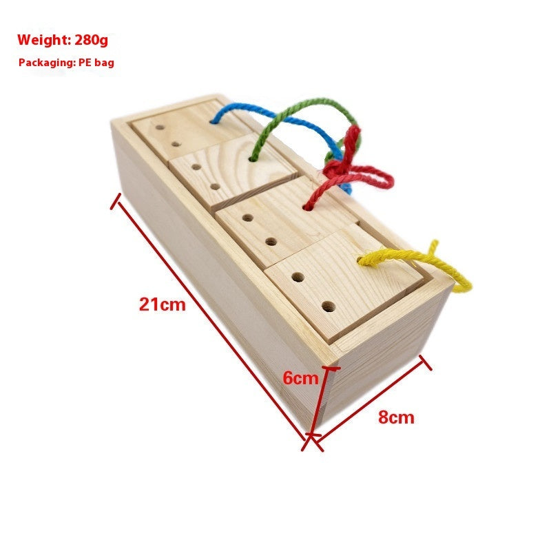 Educational Toys Gnawing Interactive Bird Supplies