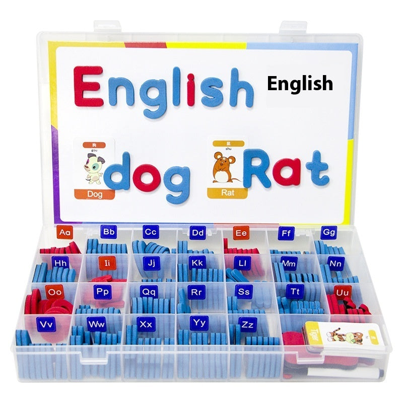 Children's Toys 3-4 Years Old Magnetic English Letters And Numbers Refridgerator Magnets