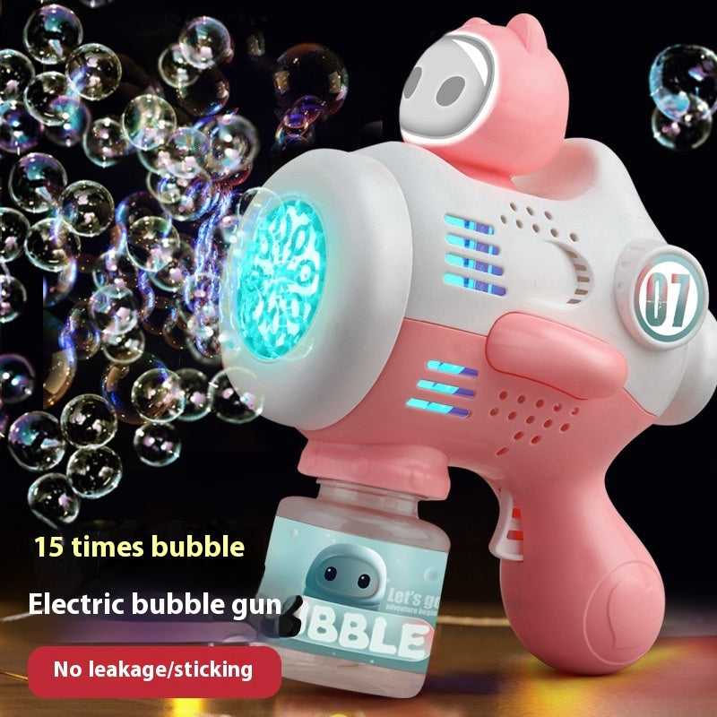 Electric Gatling Bubble Gun Children's Toys