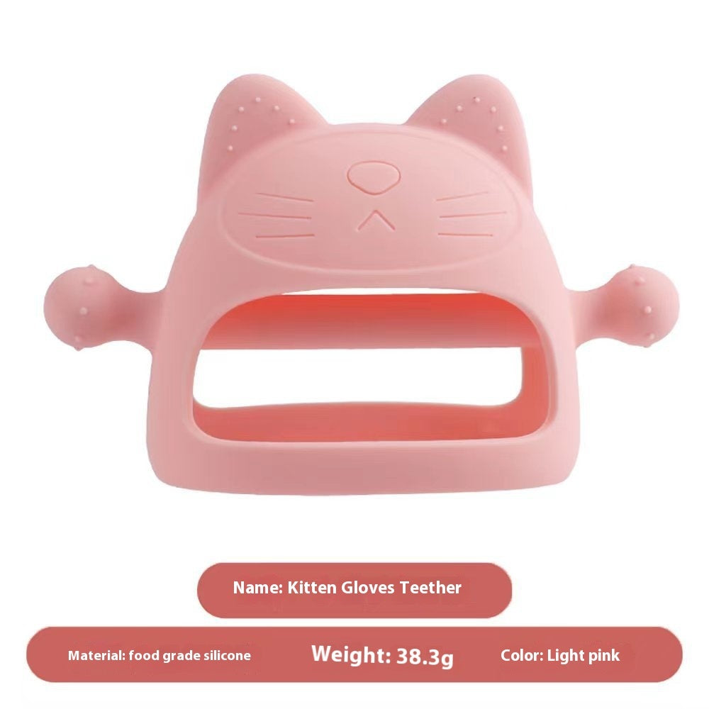 Baby Teether Toys Prevent Hand Sucking Kitty Munchkin Soothing Chews Soothing God