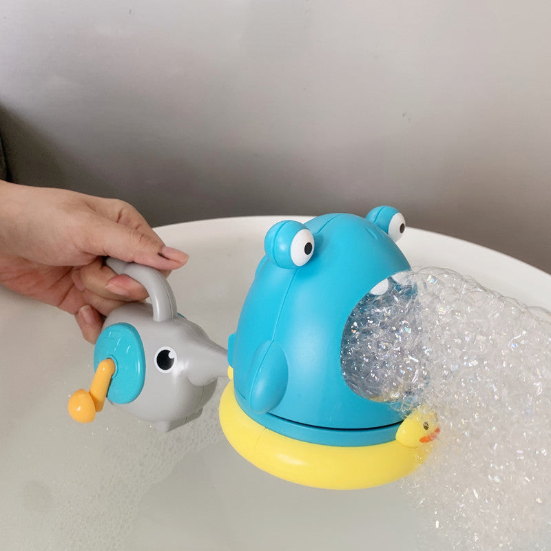 Bubble Machine Baby Bath Toy Pool Foam Making Machine Bathroom Bubble Blowing Bathtub Maker Blower Kids Play Water Games Toy Set