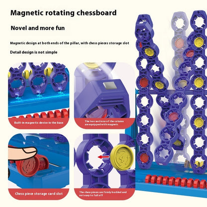 Stereo Rotation Quarto Parent-child Interaction Toys