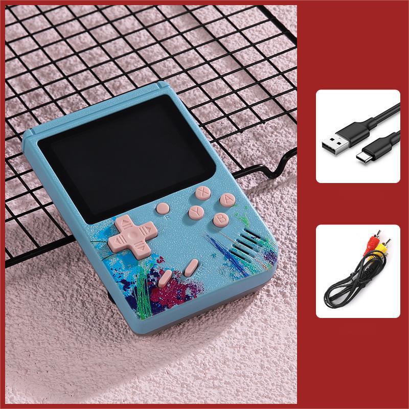 Console de jeu portable de poche avec 500 jeux classiques intégrés