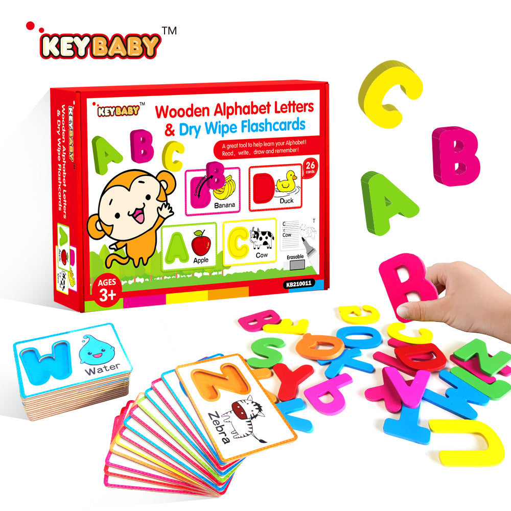 Children's Wooden Letter Assembling Toys