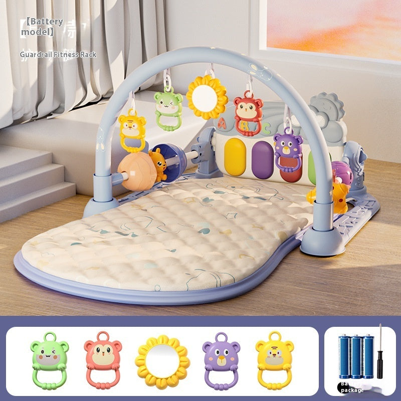 Pedal Piano Newborn Baby Toys 0-1 Years Old Gymnastic Rack Early Education Puzzle