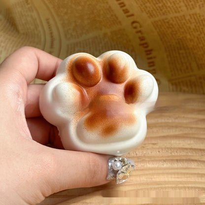 Soft And Adorable Cat's Paw Squeezing Toy Slow Rebound Stress Relief Wet Soft Tweak Toys