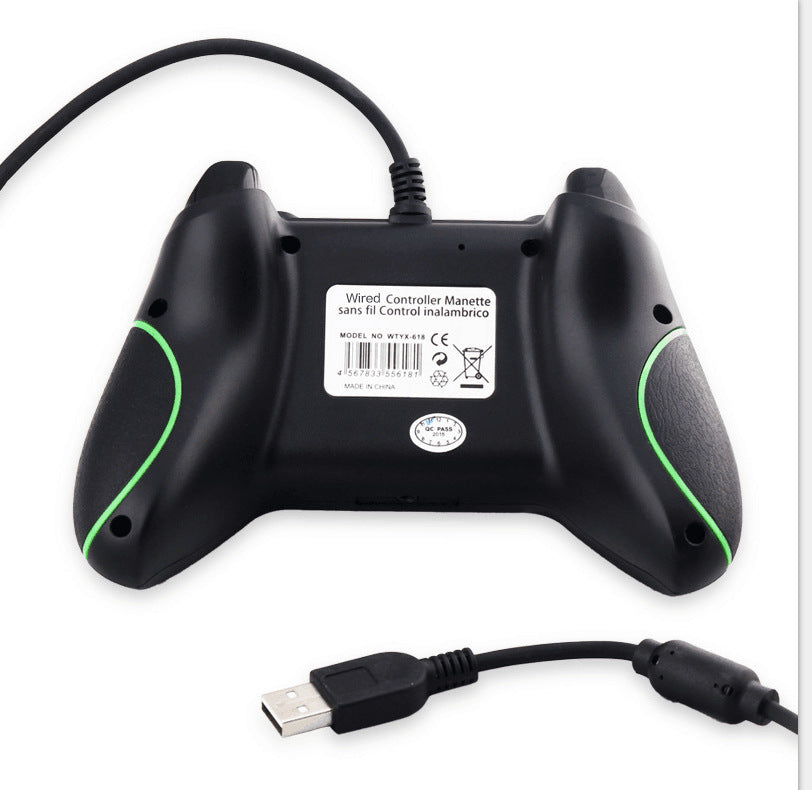 Manette de jeu filaire USB de nouveau style Contrôleur de jeu filaire