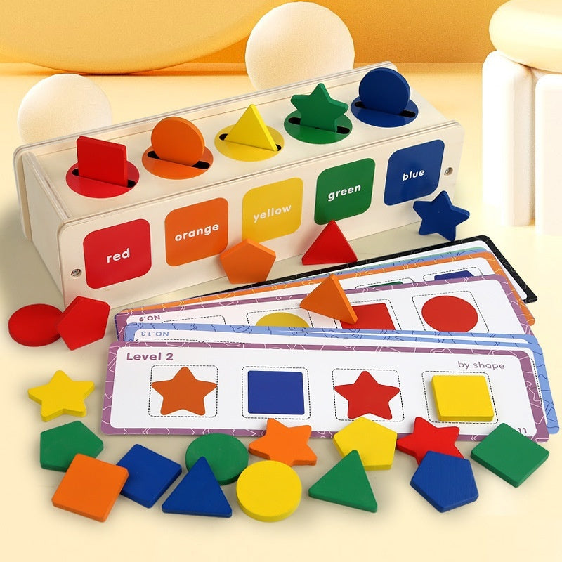 Wooden Children's Color Shape Classification Educational Toys