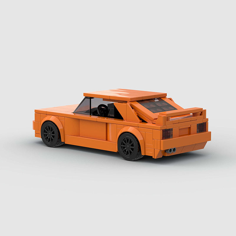 E30 M3 Sports Car Racing Moc Small Particle Puzzle Education Assembly