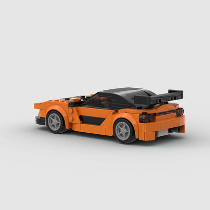 Petites particules Rx7 Sports Car Moc Puzzle assemblé à faire soi-même Blocs de construction Jouets pour enfants