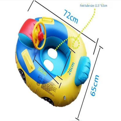 Big Inflatable Baby Swimming Rings Seat Floating Sun Shade Toddler Swim Circle Fun Pool Bathtub Beach Party Summer Water Toys