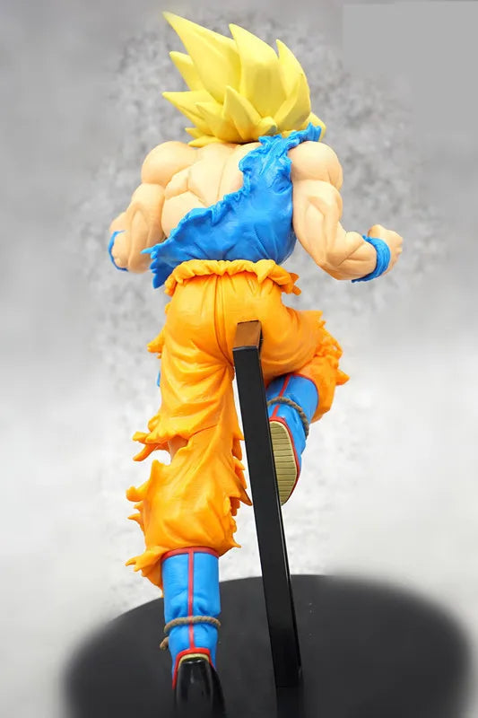 Figura de colección de juguetes de 19 cm del anime Dragon Ball Z Super Jump 50 aniversario Son Goku