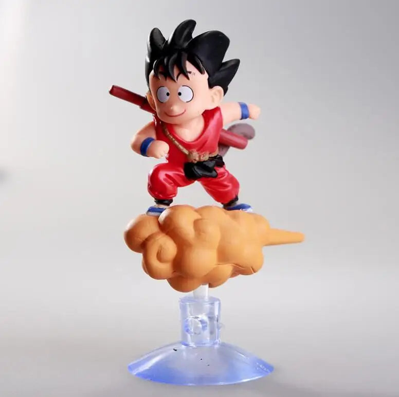 Dragon Ball Z Kids Flying Son Goku on somersault clouds Car Decoration Action Figure Model Toys