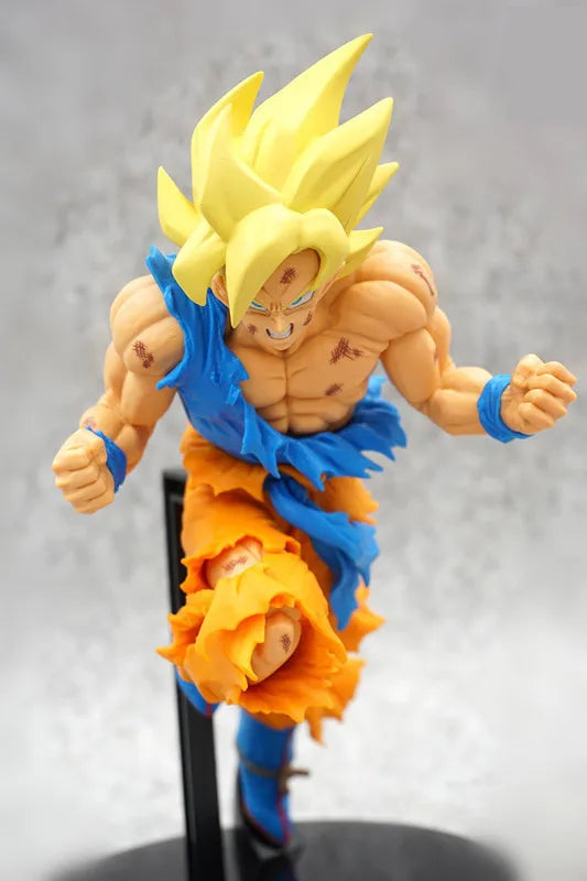 Figurine de collection Son Goku 50e anniversaire de l'anime Dragon Ball Z Super Jump, 19 cm