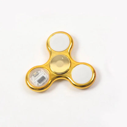 Jouet de nuit Couleur aléatoire Multi-style coloré Lumineux Fidget Spinner Jouet anti-stress Jouet fantaisie pour enfants Jouet LED pour enfants