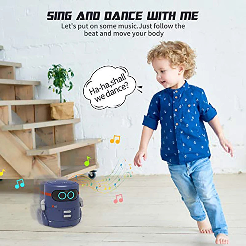 Jouet robot intelligent Rc pour enfants, robot fonctionnel tactile, présent avec jouet robot électronique interactif avec musique de danse et marche