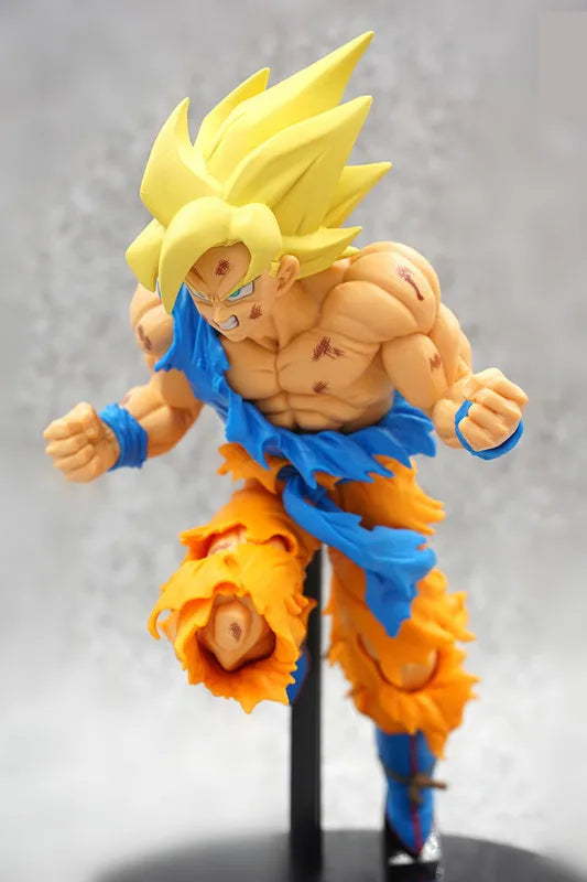 Figura de colección de juguetes de 19 cm del anime Dragon Ball Z Super Jump 50 aniversario Son Goku