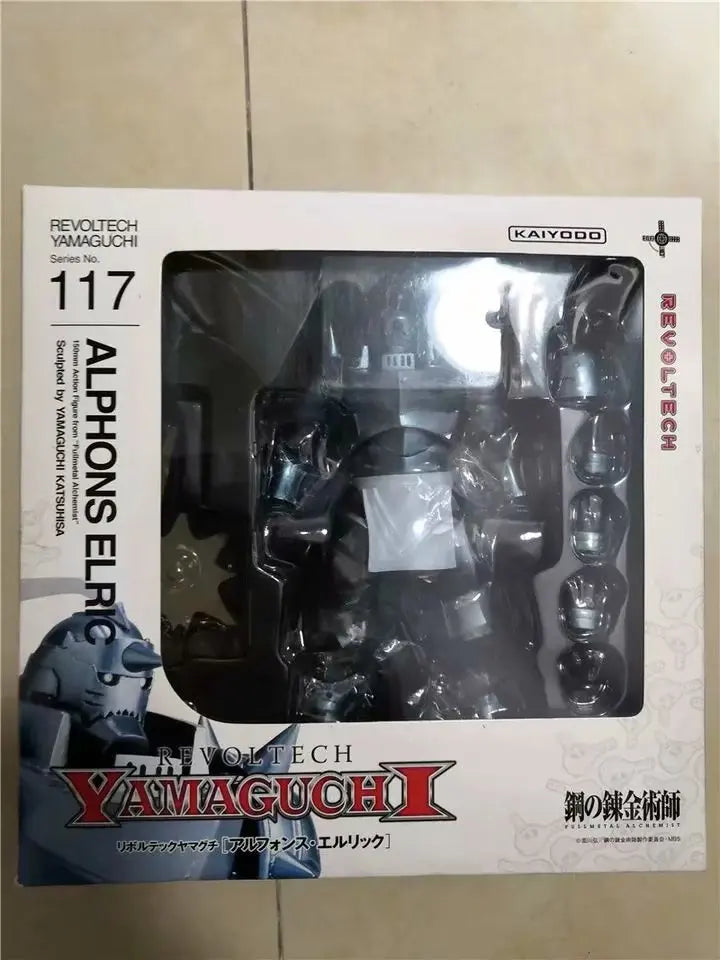 Figurine articulée Anime Fullmetal Alchemist Edward Elric Alphonse REVOLTECH YAMAGUCHI Modèle Jouets