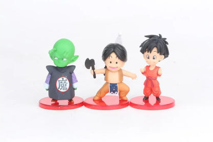 Lot de 13 figurines de personnages de l'anime Dragon Ball Z, version mignonne, modèle de jouets