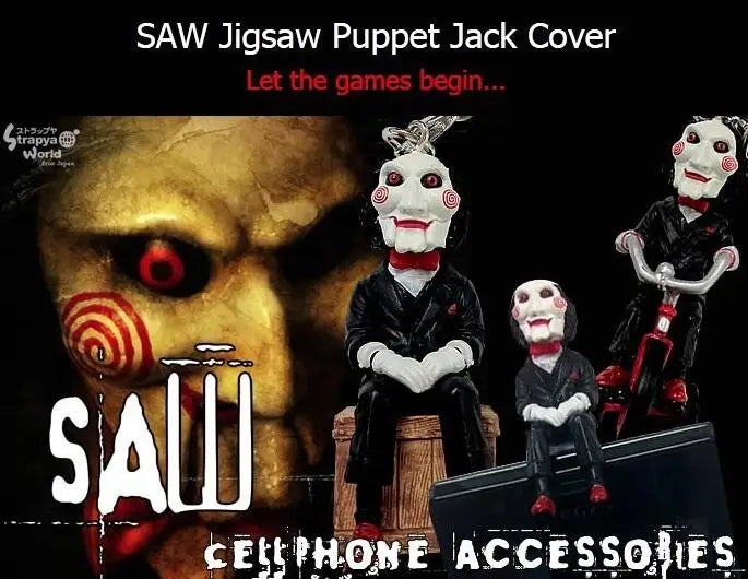 Figura de juguete de Billy, personaje de Saw Movie 2 Sign