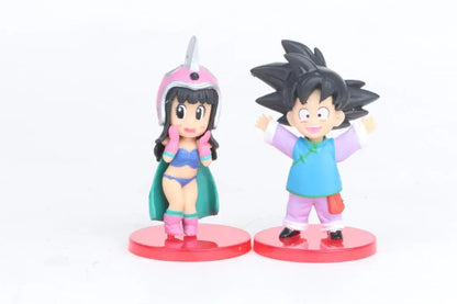 Lot de 13 figurines de personnages de l'anime Dragon Ball Z, version mignonne, modèle de jouets