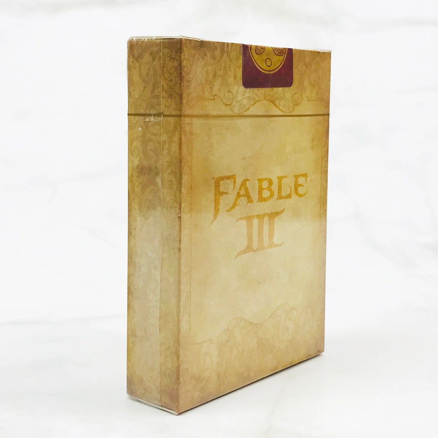 Naipes de estilo vintage FABLE 3 Game Poker Carta Naipes del juego Fable III Edición limitada de coleccionista ¡Nunca abiertos!