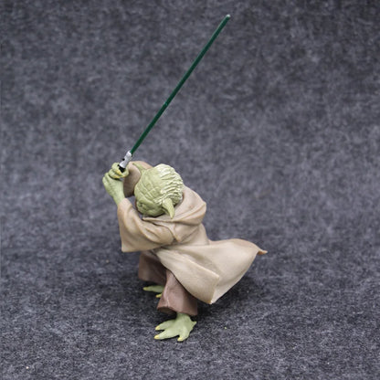 Figurine articulée Star Wars Mandalorian Master YODA avec épée