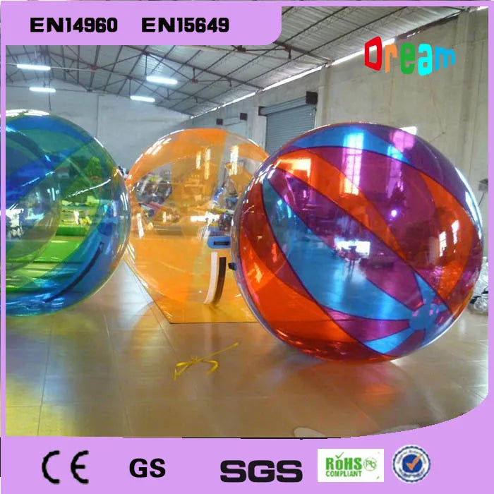 Free Shipping Walk on Water Ball Water Sports Balloon Giant Water Ball Zorb Ball Ballon Inflatable Human Hamster Water Football