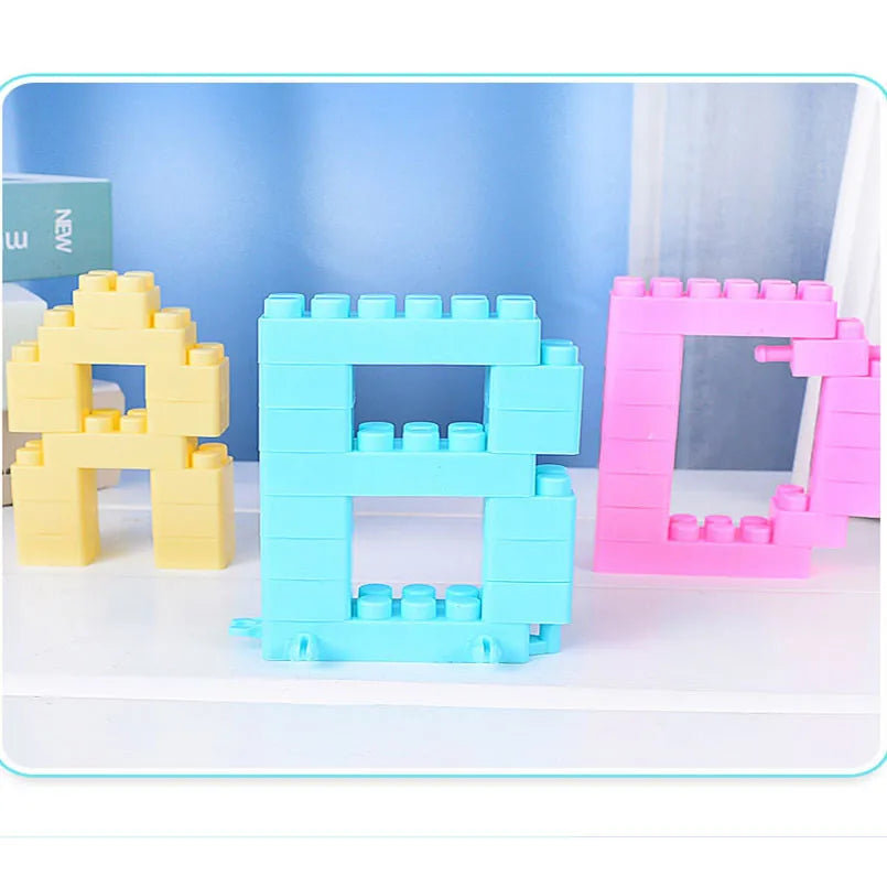 100 Piece Large Particle DIY Building Blocks Toy Bulk Inserting and Assembling Construction Toys Children Compatible All Brands