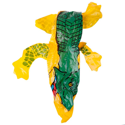 Crocodile gonflable Blow Up Funny Water Toys Crocodile Toy Alligator Ballon pour l'été Plage Piscine Jouets gonflables