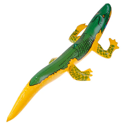 Crocodile gonflable Blow Up Funny Water Toys Crocodile Toy Alligator Ballon pour l'été Plage Piscine Jouets gonflables