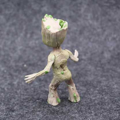 Figurine articulée Groot Tiny Cute Baby Tree Man Stand Ver 10 cm