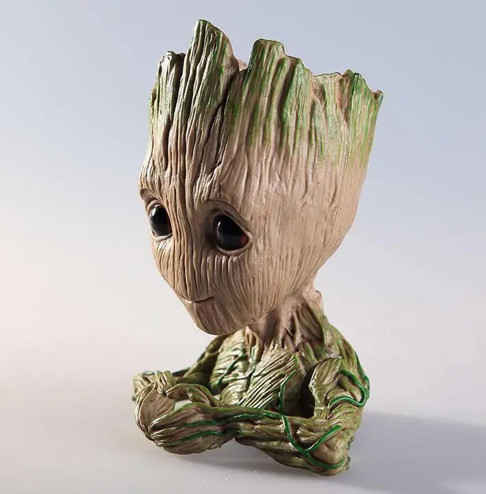 Figurines d'action Groot Tree Flowerpot Jouets modèles