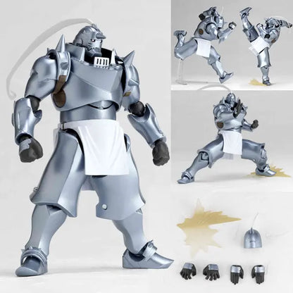 Figurine articulée Anime Fullmetal Alchemist Edward Elric Alphonse REVOLTECH YAMAGUCHI Modèle Jouets