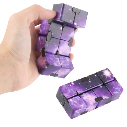 Fidgets Toy Autism Anti Stress Relief Creative Infinite Cube Magic Cube Office Flip Cubic Puzzle Stop Stress Reliever Autism Toy