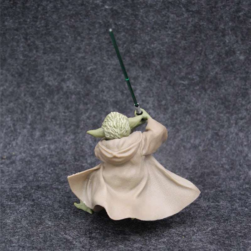 Figurine articulée Star Wars Mandalorian Master YODA avec épée